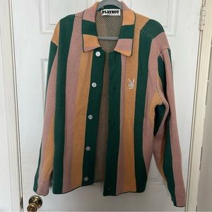 PacSun Playboy Button Up Sweater